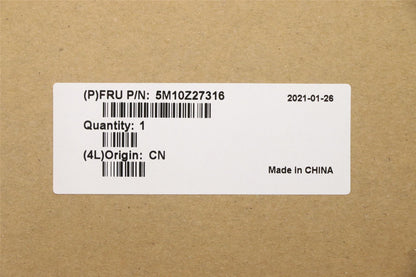 Lenovo ThinkPad E14 2 Keyboard Palmrest Top Cover UK Black 5M10Z27316