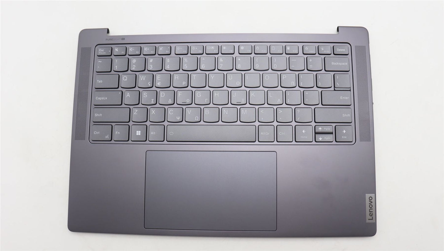Lenovo Yoga 7 14ARP8 Palmrest Cover Touchpad Keyboard Greek 5CB1L50261