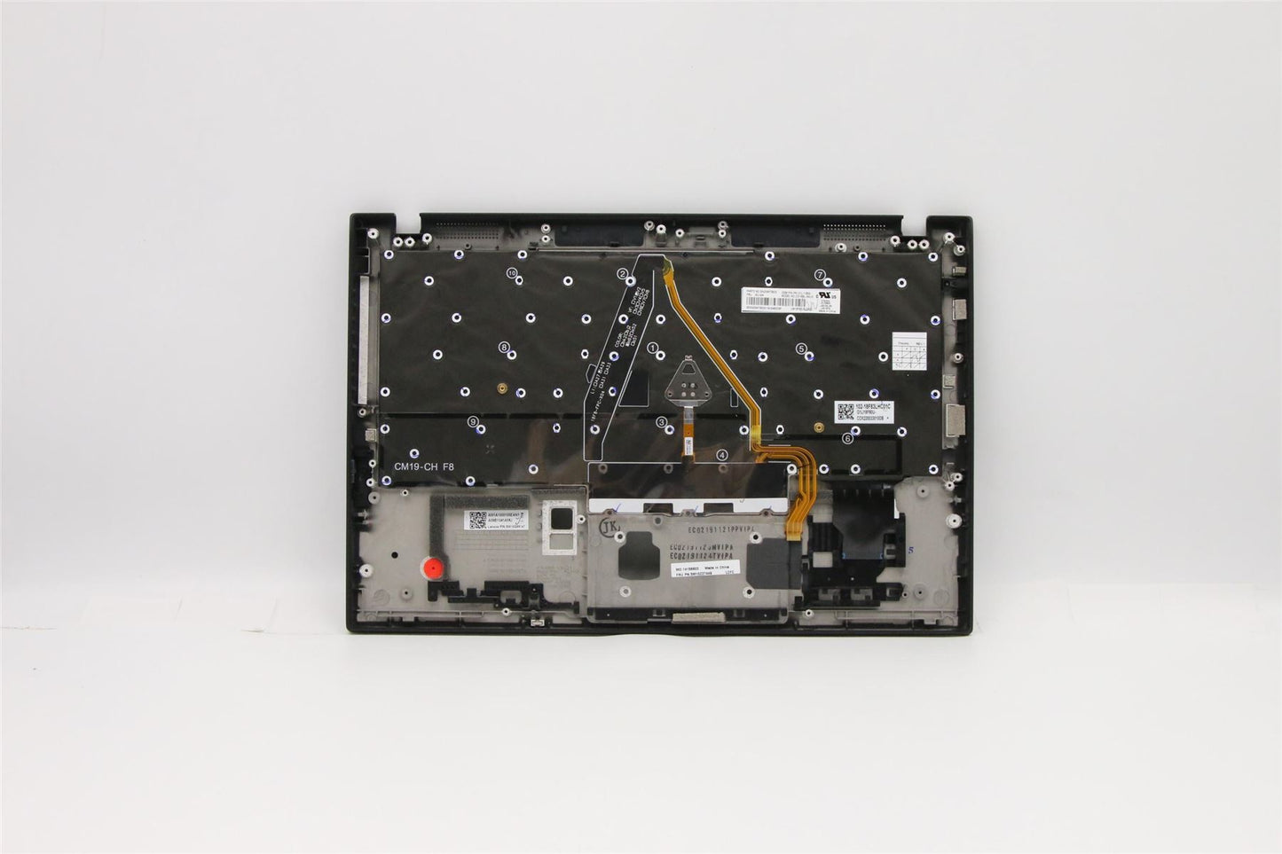 Lenovo ThinkPad X1 8th Gen Palmrest Touchpad Cover Keyboard US Black 5M10Z27450