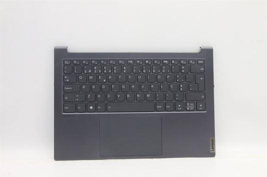 Lenovo Yoga 7 14ACH5 D Palmrest Cover Touchpad Keyboard Portuguese 5CB1D66020
