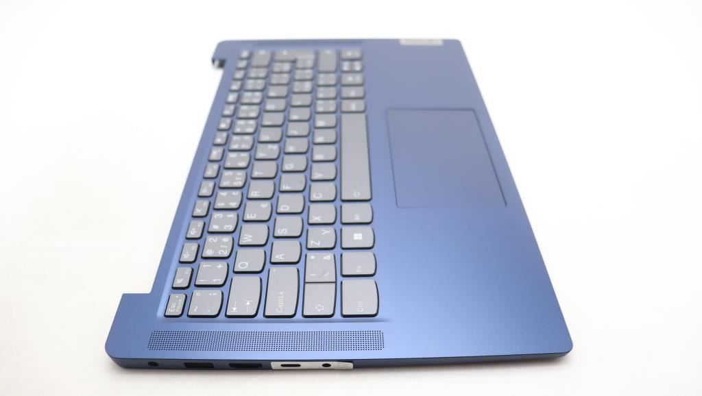 Lenovo IdeaPad 3 14IAH8 Palmrest Cover Touchpad Keyboard Abyss Blue 5CB1M46335