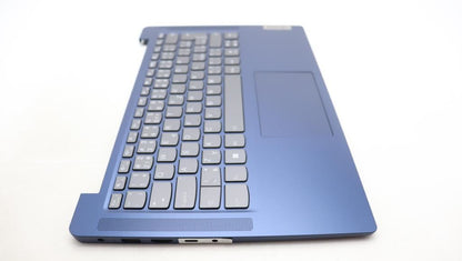 Lenovo IdeaPad 3 14IAH8 Palmrest Cover Touchpad Keyboard Abyss Blue 5CB1M46335