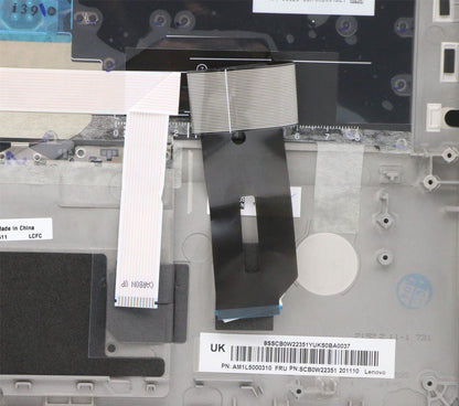 Lenovo ThinkPad T14s Keyboard Palmrest Top Cover Slovenian Silver 5M10Z41611