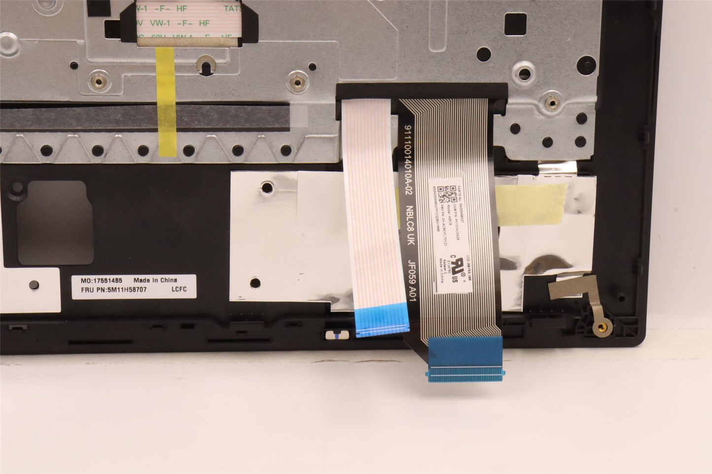 Lenovo MECH_ASM KBD CCvr 058FRA(PMX)UK BK 5M11H58707