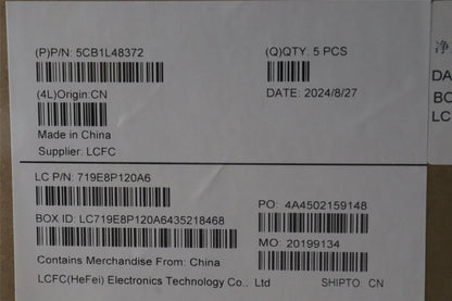 Lenovo Upper Case ASM_SPA L82X6 FP AB BL 5CB1L48372