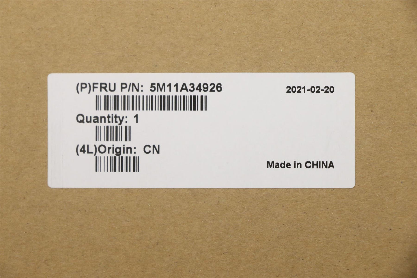 Lenovo MECH_ASM KBD ARA(Pri) Tex FPR US BK 5M11A34924