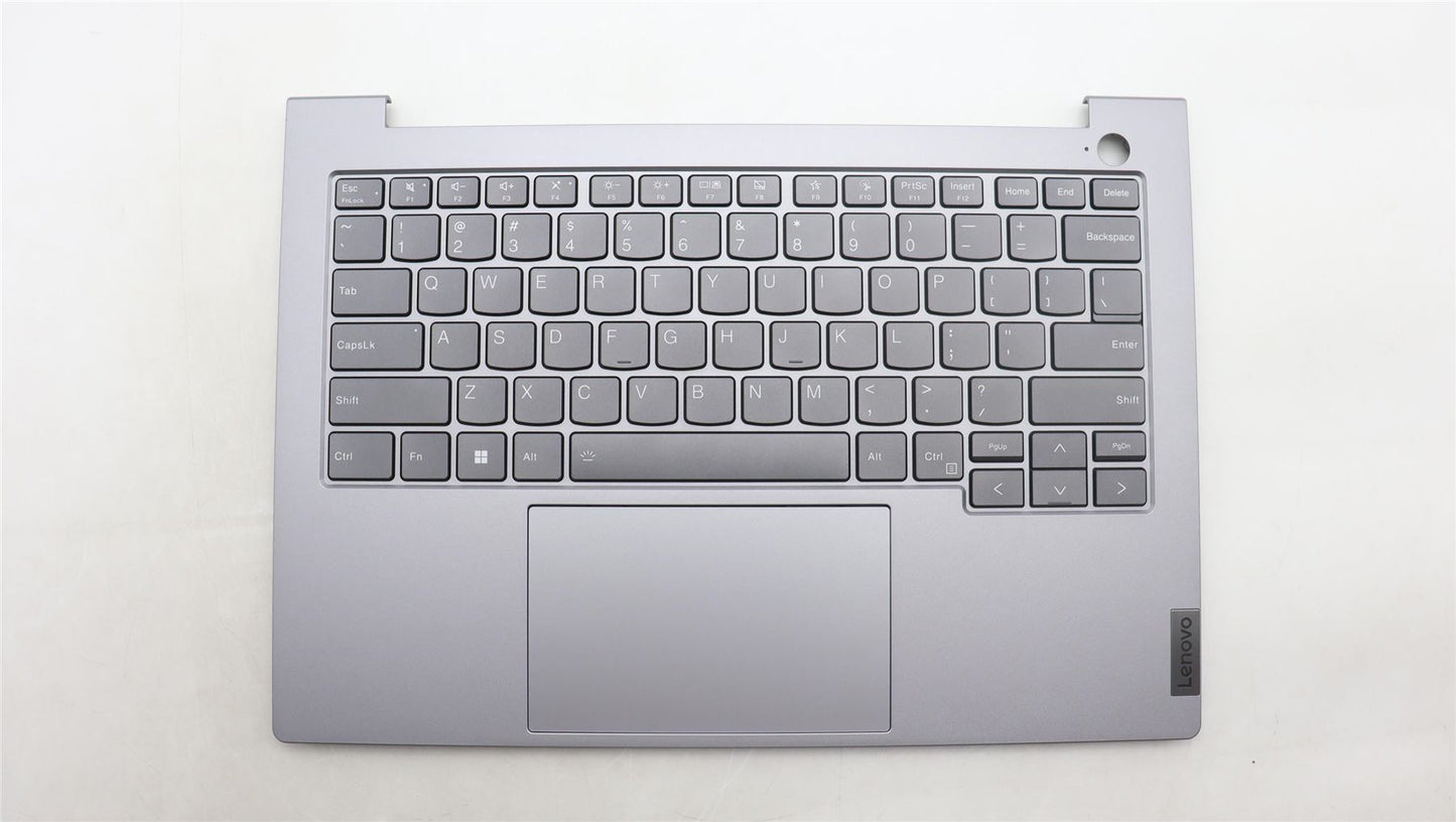 Lenovo ThinkBook 14 G6 IRL Palmrest Cover Touchpad Keyboard US Grey 5CB1M48489