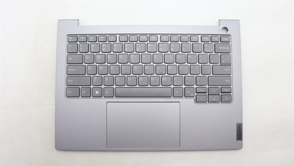 Lenovo ThinkBook 14 G6 IRL Palmrest Cover Touchpad Keyboard US Grey 5CB1M48489