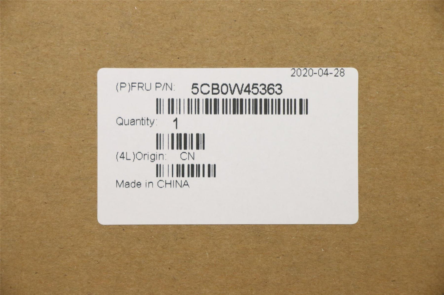 Lenovo ThinkBook 15-IML 15-IIL Keyboard Palmrest Top Cover US Grey 5CB0W45363