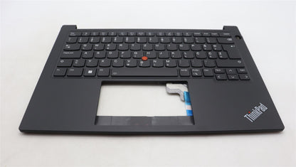 Lenovo ThinkPad E14 Gen 5 Keyboard Palmrest Top Cover Slovenian Black 5M11L92576