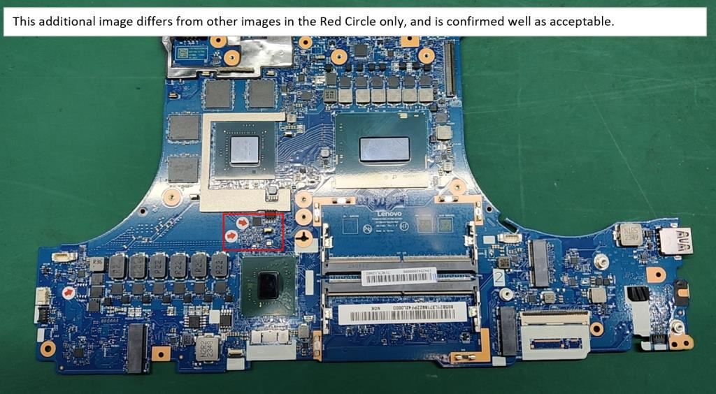 Lenovo Legion 5 16IRX8 Motherboard Mainboard DIS INTELI913900HX 5B21L37189