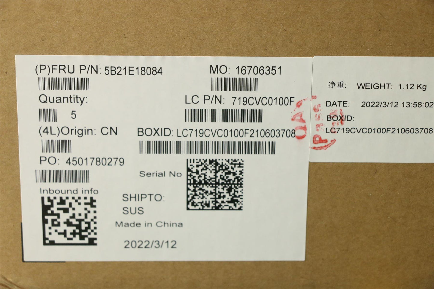 Lenovo FRUMBi7-1165G7,NOK,Y-dTPM,yABS 5B21E18084