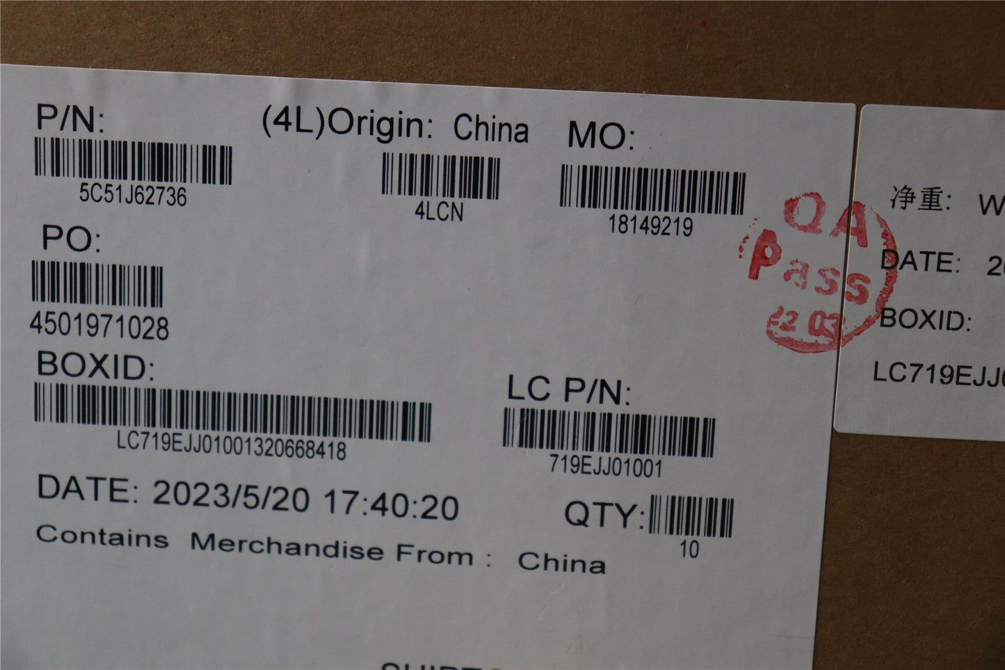 Lenovo CARDPOP FRU PCBA IO/B NSF312 KE451 NFP 5C51J62736