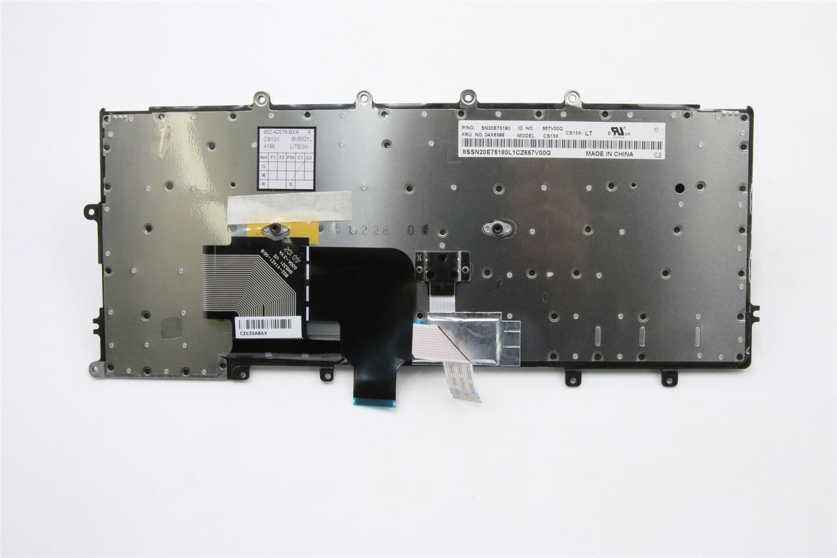 Genuine Lenovo ThinkPad X240 X250 X260 Keyboard Lithuanian Black 04X6385