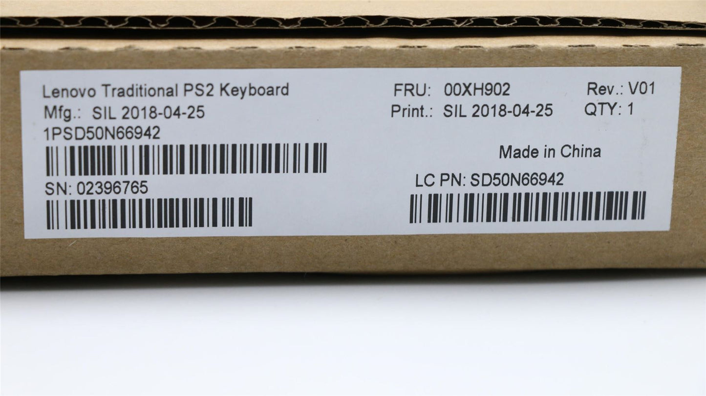 Lenovo PS2 TRDTNL KB BK BUL 00XH902