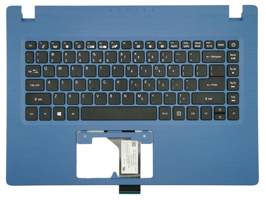 Acer Aspire A114-32 A314-32 Housse de repose-mains pour clavier bleu 6B.GW6N7.028