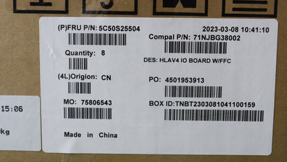 Lenovo CARDPOP Function C 21JE IO Board 5C50S25504