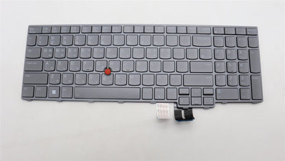 Lenovo ThinkPad P16 Gen 2 P16 Gen 1 Keyboard Korean Grey Backlit 5N21F39384