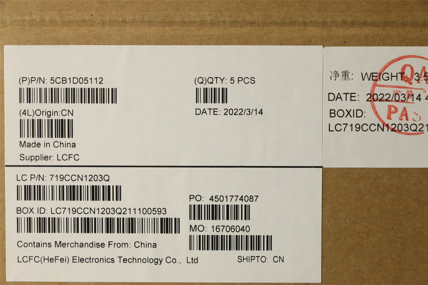 Lenovo Upper Case ASM_SWS L82JH SG BU 5CB1D05112