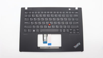 Lenovo ThinkPad T14s Gen 4 Keyboard Palmrest Top Cover Ukrainian 5M11L93096