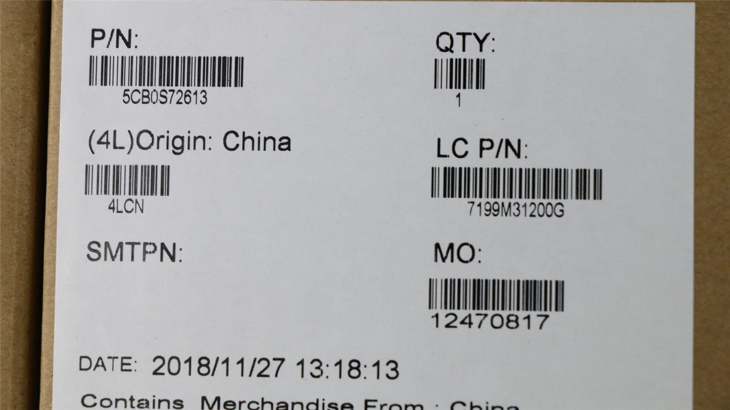 Lenovo Upper Case ASM_PO L 81C4 IG 5CB0S72613