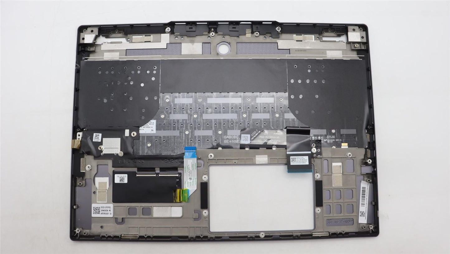 Lenovo Legion S7 16IRH8 Keyboard Palmrest Top Cover UK Silver Backlit 5CB1L67999