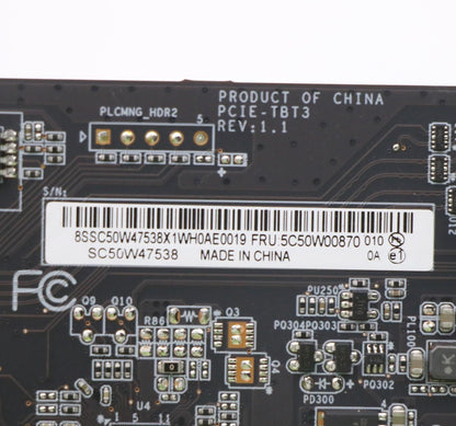 Lenovo HP Native Thunderbolt Board 5C50W00870