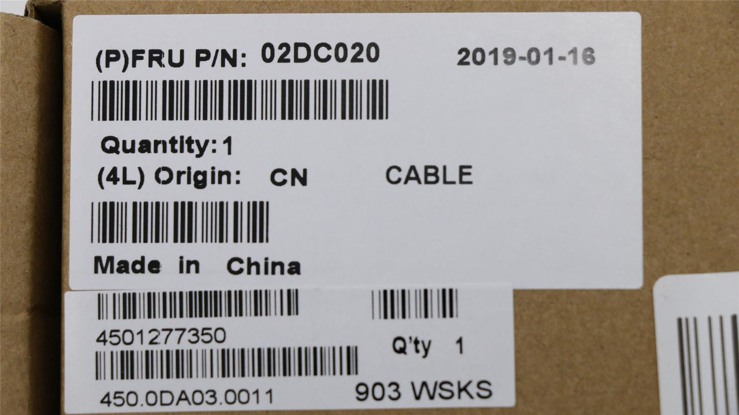 Lenovo ThinkPad 11e 5th Cable Webcam Camera 02DC020