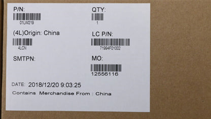 Lenovo Windu AMD FRU C cover WS FP ASM 01LW219