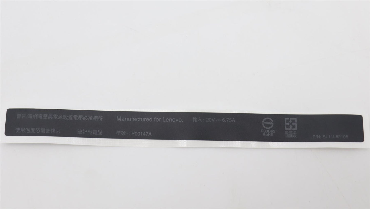 Lenovo LABEL FRU LABEL KITS ASM Oak1.0 5L11H70986