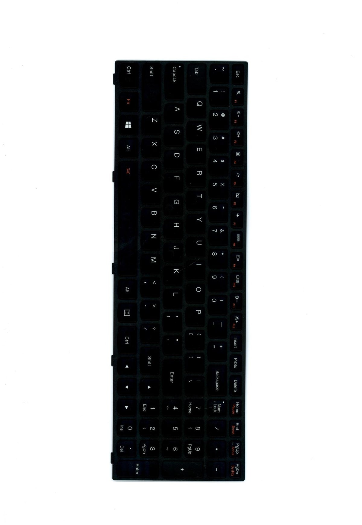 Lenovo US-T6G1B-DF-BlackeyBlackFrame-BLKBD US English Keyboard 25214663