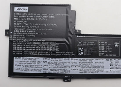 Lenovo BATTERY 4cell76Wh15.08VL23B4PK3 BYD/B 30 5B11M51933