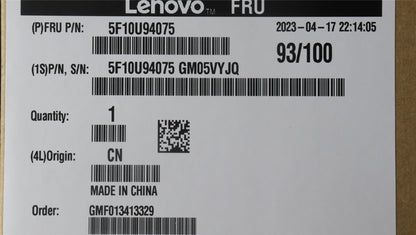 Lenovo Front System Fan 5F10U94075