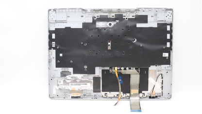 Lenovo 5 15IAH7 Palmrest Cover Touchpad Keyboard UK Cloud Grey 5CB1H22882