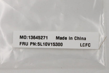 Lenovo 5L10V15300 Skids FRU SYSTEM label, Black