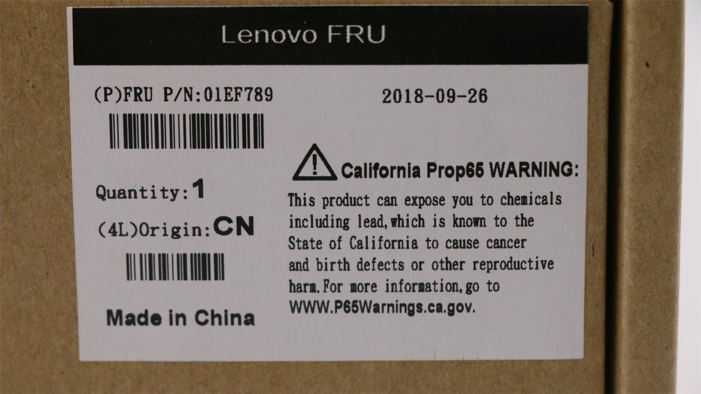 Lenovo ThinkStation P520c USB-A Audio SD Card I/O 01EF789