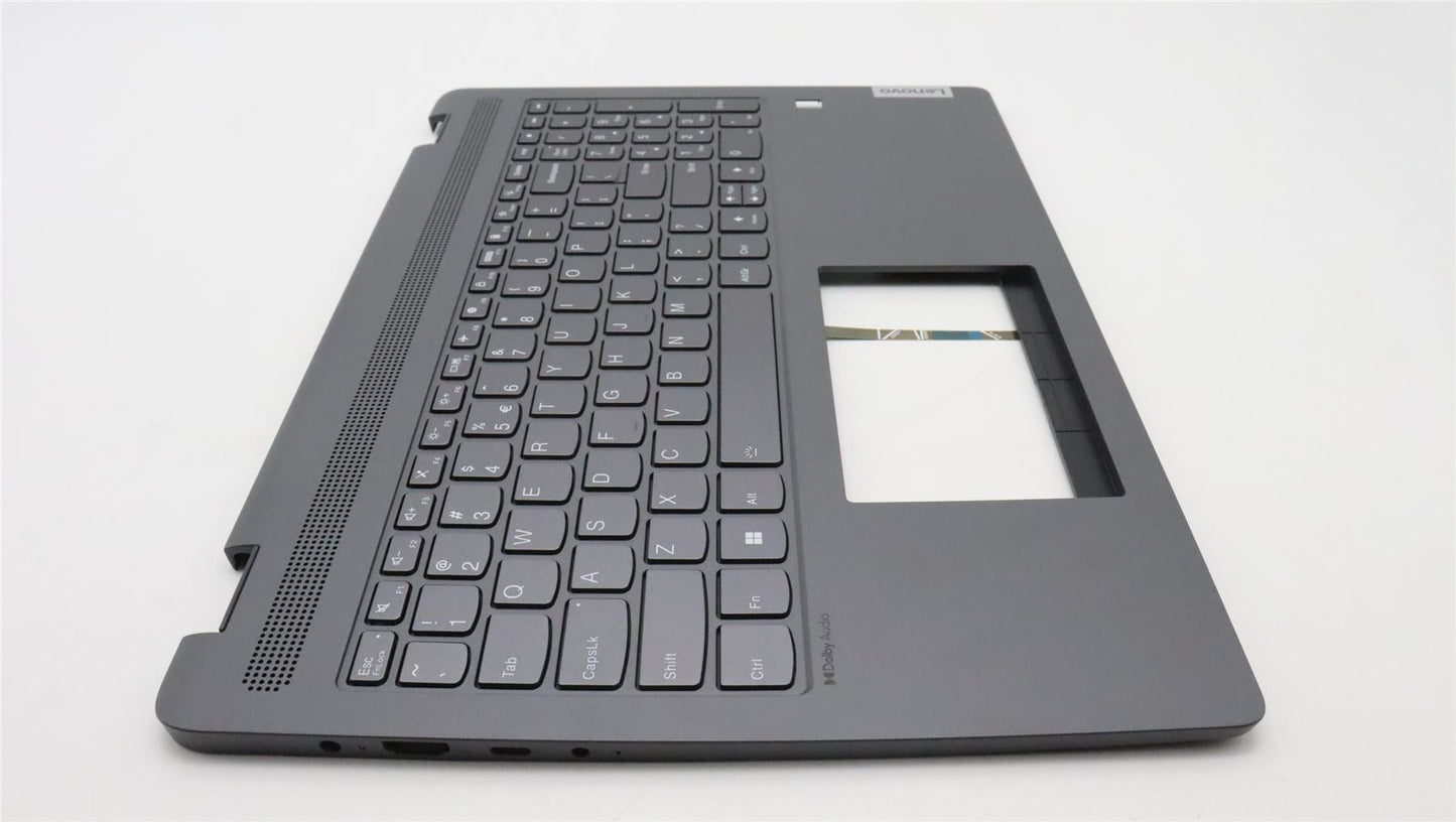 Lenovo IdeaPad 5 16IAU7 Keyboard Palmrest Top Cover US Europe Grey 5CB1H80908