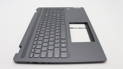 Lenovo IdeaPad 5 16IAU7 Keyboard Palmrest Top Cover US Europe Grey 5CB1H80908