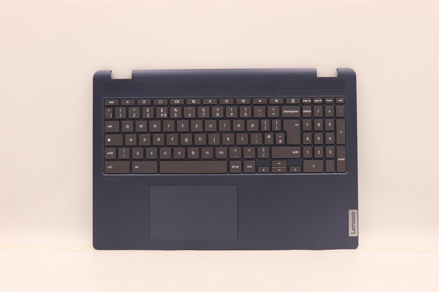 Lenovo Flex IP 3 15IJL7 Palmrest Cover Touchpad Keyboard UK Blue 5CB1H24802