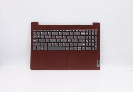 Lenovo IdeaPad 3-15ARE05 3-15IIL05 Keyboard Palmrest Top Cover Red 5CB0X57620