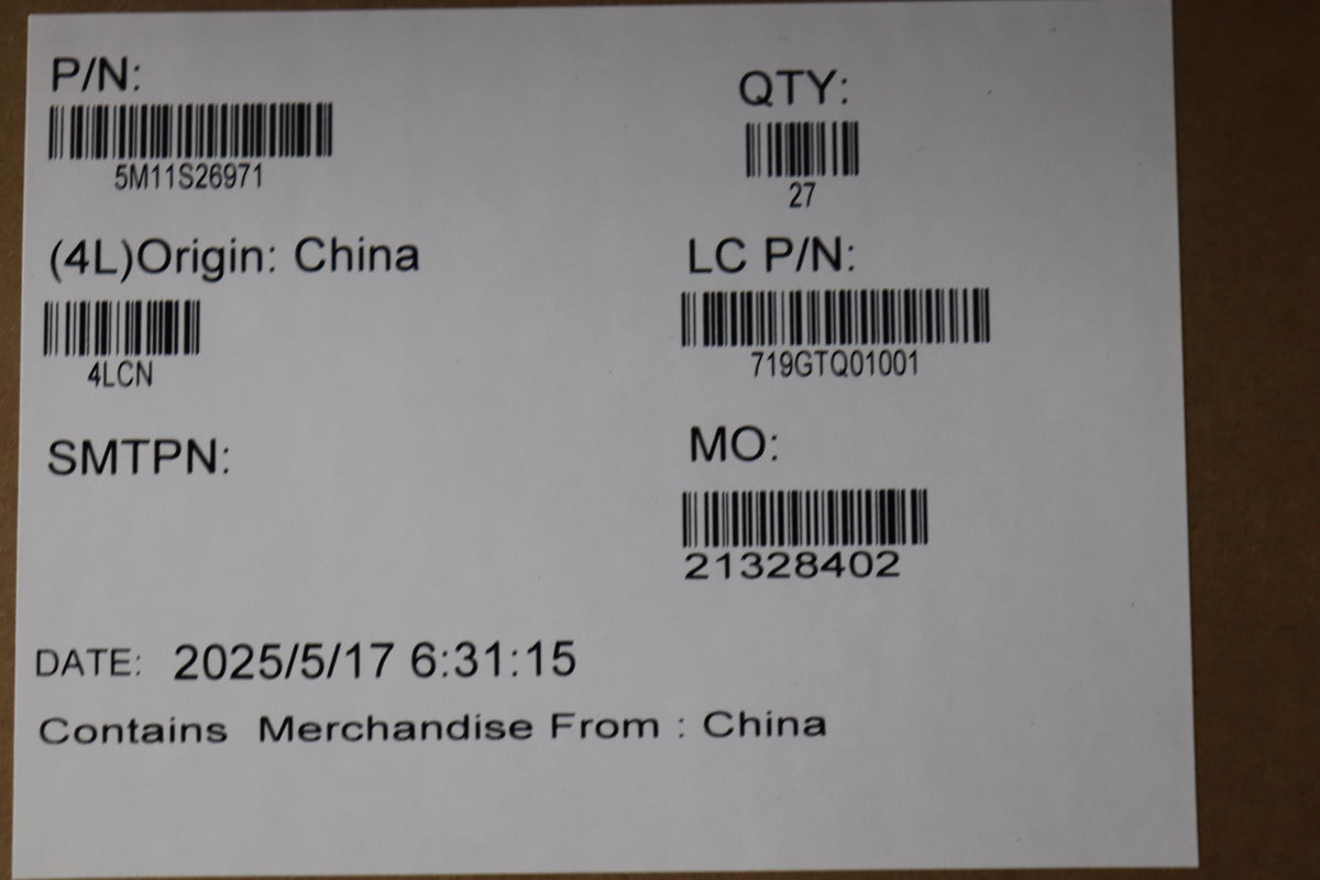 Lenovo MECH_ASM LUN1.0 AMD w/Power BTN,BK Fingerprint FPR Power Button Board 5M11S26971