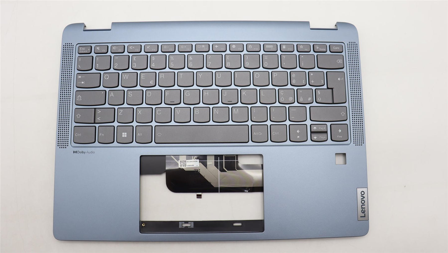 Lenovo IdeaPad 5 14IRU8 Keyboard Palmrest Top Cover Italian Backlit 5CB1L30723