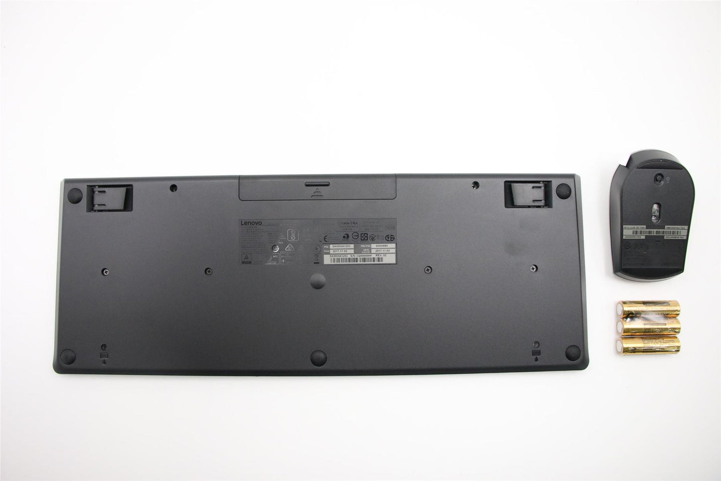 Lenovo IdeaCentre A340-22IWL 3-24IMB05 Wireless Keyboard Mouse Silver 00XH885