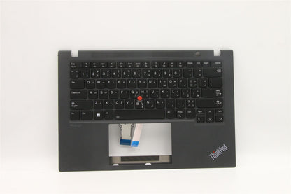 Lenovo ThinkPad T14s Gen 2 Keyboard Palmrest Top Cover Arabic Black 5M11C48021