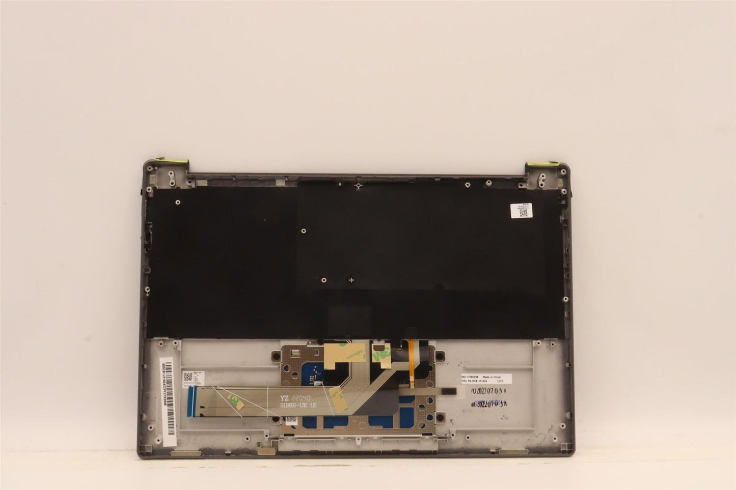 Lenovo Yoga 7 13IAP7 Palmrest Cover Touchpad Keyboard Spanish 5CB1J31404