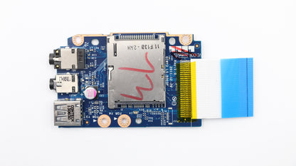 Lenovo QIWY3 W/Cable(USB2.0) Audio I/O USB 2.0 Board 90200373