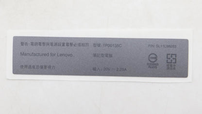 Lenovo LABEL FRU Label kits for Griffin2.0 AMD 5L11H70988