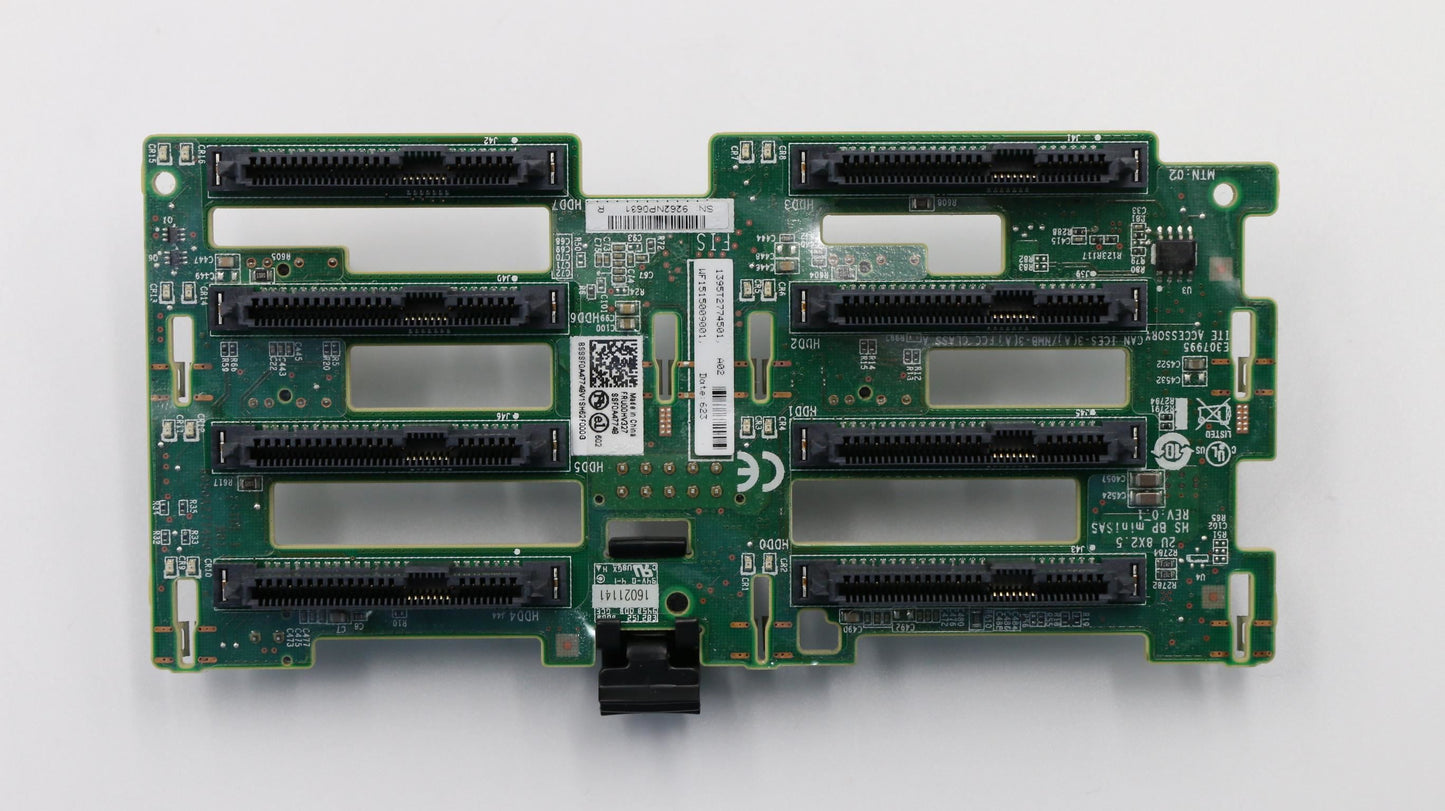 Lenovo 2u8x2.5_SAS_For 110i BP SAS RAID Board 00HV327