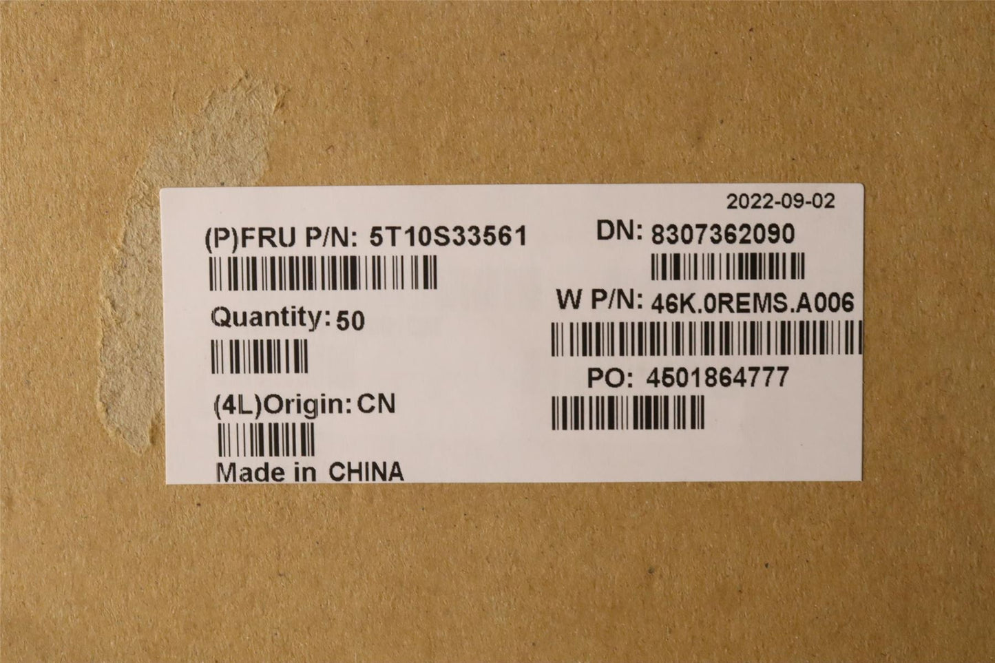Lenovo TP MODULE MYLAR W 82R9 reusable 5T10S33561