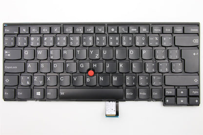 Lenovo ThinkPad L440 L450 L460 T431s T440 Keyboard Czech Black Backlit 01AX318